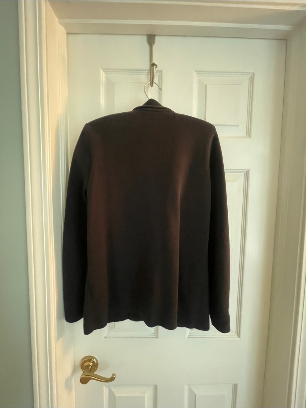 J. Crew Black Knit Single-Button Blazer - Picture 4 of 5